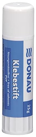 Klej w Sztyfcie DONAU 25g / Drobne Akcesoria Biurowe/Typ-Standard/Kolor-Biały/Rozmiar-25g