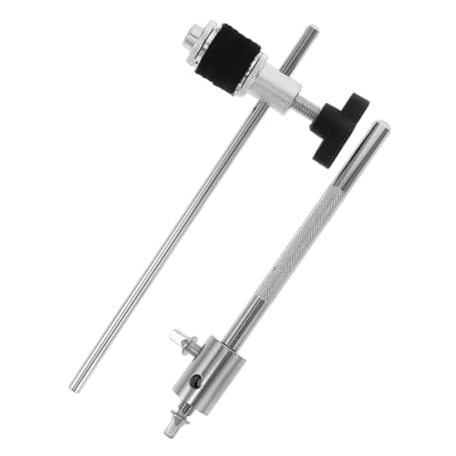 Abrazadera Ajustable para Cencerro con Varilla Extensible, Soporte de Metal para Platillo para Kit de Batería, 1 Pieza Soporte para Cencerro Instrumentos Musicales miniatura 1
