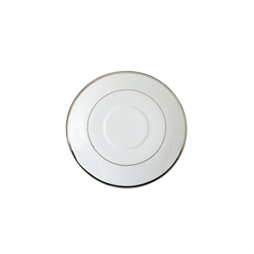 Mikasa Cameo Platinum 40-Piece Dinnerware Set, Dinner,Salad,Cereal, Fruit, Service For 8,White #TOP6