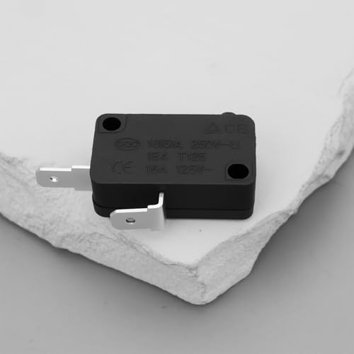 Miniatura 5 de Emagtech 2 Microinterruptores Compatible Con Saniflo Saniplus Sanipro Sanitop Macerador De 16 A 125 V Y 250 V. Repuesto Para Inodoro.