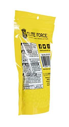 Elite Force Tracer BBS Glow-in-The-Dark Premium 6mm Airsoft BBS Ammo, 1000 Count, 0.20 Gram, One Size - Thumbnail 3