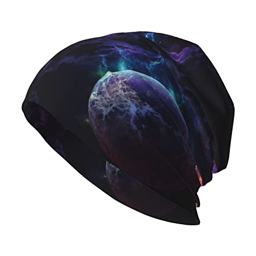 Yiduoduox Gorro deportivo de baloncesto unisex para adultos, gorro de punto suave, cálido y duradero para clima frío. Gorra, beautiful galaxy, talla �nica