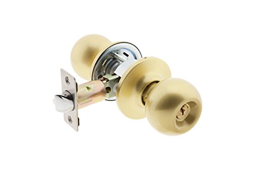 Tesa Assa Abloy, Brown, 3902U0LM, Matt Brass, Función 02 - Image 2