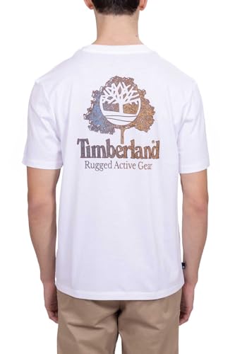 Timberland Men's Rugged Active Gear Back Graphic Tee