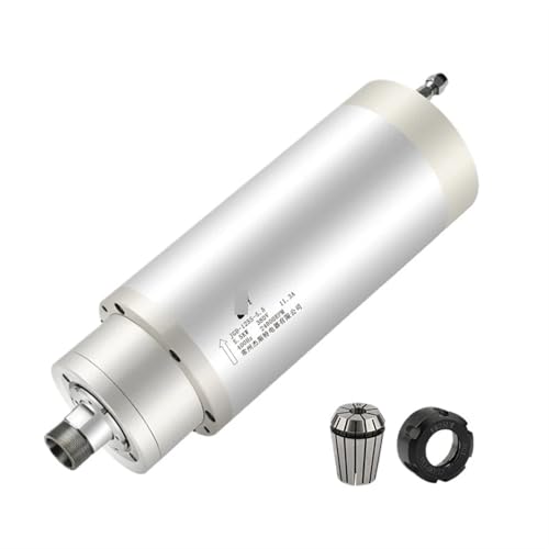 Spindle motor Milling Machine Spindle Motor 5.5kw 220V 380V Water-Cooled Spindle ER25 Chuck D=125mm 24000rpm For Router Wood(5.5kw ER25 380V)