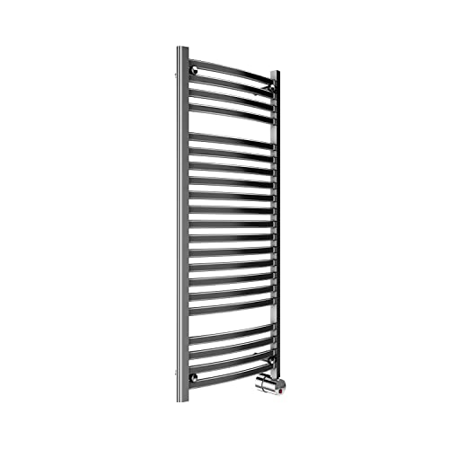 Mr. Steam W248TPC W248 21-Bar Wall Mounted Electric Towel Warmer with Digital Timer in Polished Chrome