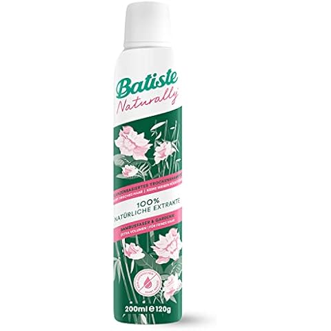 Batiste Trockenshampoo Naturally Bambusfaser & Gardenie 200 ml Cover