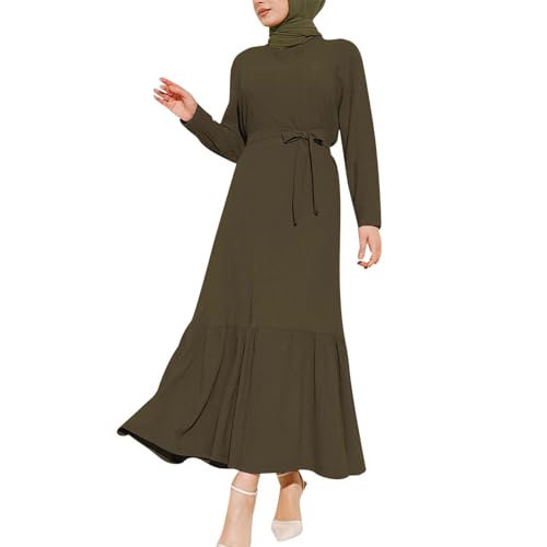 Robe musulmane femme ample et extensible pour prière et au quotidien