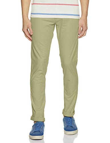 Image of Indian Terrain Men Casual Trousers