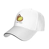 COSIUOS Gorra de béisbol con Dibujo de Me encantan los kiwis, para Playa, Golf, Gorra de Lujo, para niño y Mujer