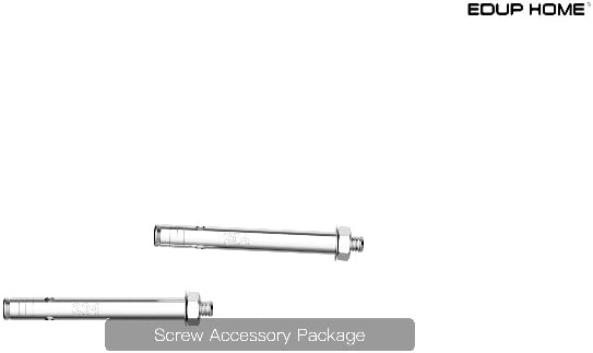 EDUP HOME Starlink Mount, Vertical Angle Starlink Long Wall Mount, Starlink Roof Mount, Starlink Mounting Kit for Starlink Internet Kit Satellite, Compatible with Starlink Dishy V2, 6004