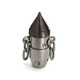 rockible Rotationsdüse mit Kette Druckbeständig Rotierende Rohrreinigungsdüse Stabil Kanalreinigungsdüse für Handwerker, Kanalreinigung, Rohrreinigung, 1/2 Zoll Innengewinde, 40L/Min Gehärteter Kopf