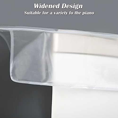 Ligicky Keyboard Dust Cover For 88-Key Keyboards And Digital Pianos, Waterproof Transparent Piano Covers #TOP4