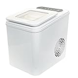 [東京Deco] 製氷機 家庭用 新型 高速 自動製氷機 ホワイト [タンク容量1.6L][氷バスケット満氷量約0.5kg][約25～30分でスピード製氷！] 2つの製氷モード 簡単操作 透明窓 コンパクト 静音 3step 高速製氷 アイスメーカー 製氷器 氷つくり機 氷スコップ/取扱説明書付き d000