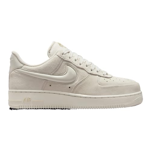 Nike Damen Air Force 1 '07 Freizeit-Schuhe, Light Bone/Light Bone/White, 42