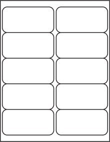 10 Up - 2 X 4 (Word Size) - 300 Sheets - 3,000 Labels (3,000)