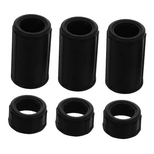 OFFSCH Flute Interface Covers 3 Pcs Flute Case Covers Black Durable and Easy to Use