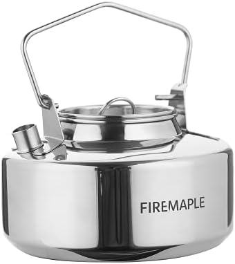 Fire-Maple Bouilloire de Camping Portable 1L en Acier Inoxydable ...