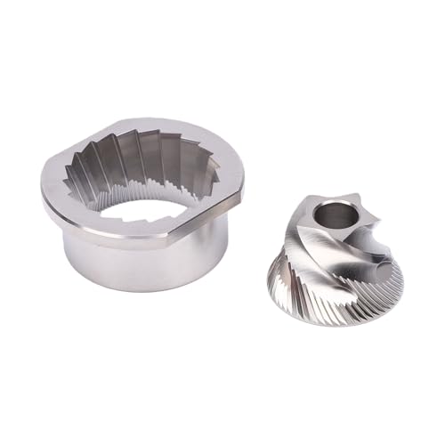 ZJchao Set di Macinini Conici per caffè in Acciaio Inossidabile