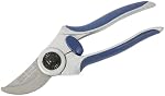 Amazon Basics Pruners professionnels, Pruneaux pour jardinage, 7-inch Ciseaux de jardin de contournement en acier bleu