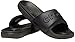 Crocs Men’s All Day Slide Lightweight Slip-On Sandals, Black, Size 11 M