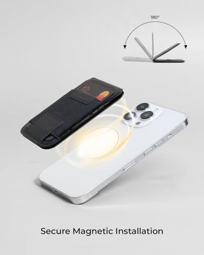 Portefeuille magnétique avec support réglable pour iPhone 13 14 15 16