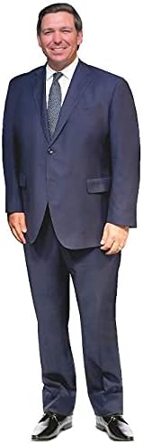 Governor DeSantis Cardboard Cutout Standup – Life-Size Prop For Events & Pranks
