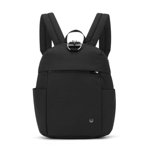 Pacsafe Women's Citysafe Anti Theft 8l Backpack Petite Mini, Econyl Black, One Size