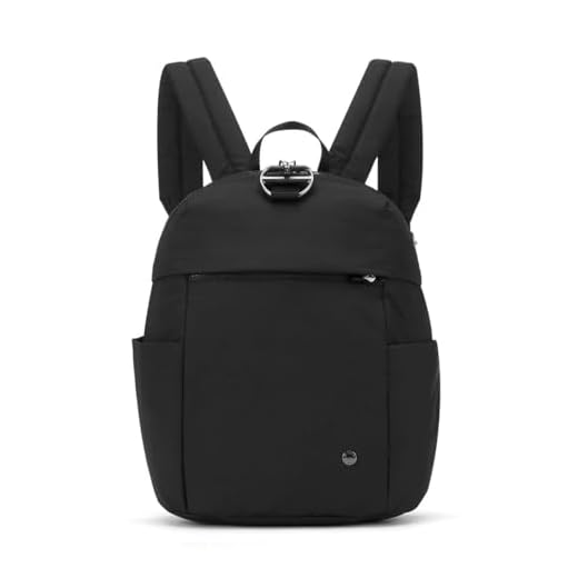Pacsafe Anti Theft 8L Backpack in Black