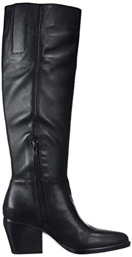 Naturalizer Women's FAE Black Leather Knee High Boots #TOP26