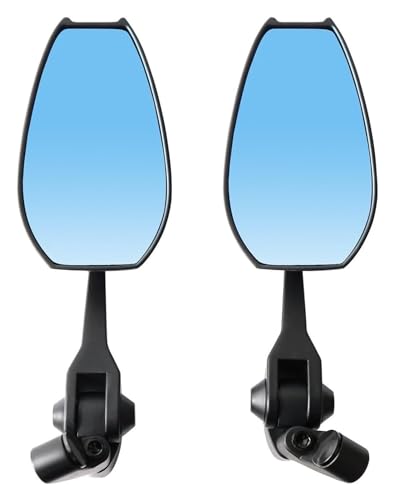 Espejos laterales de moto con giro 360 regulable para Z300 y Z400