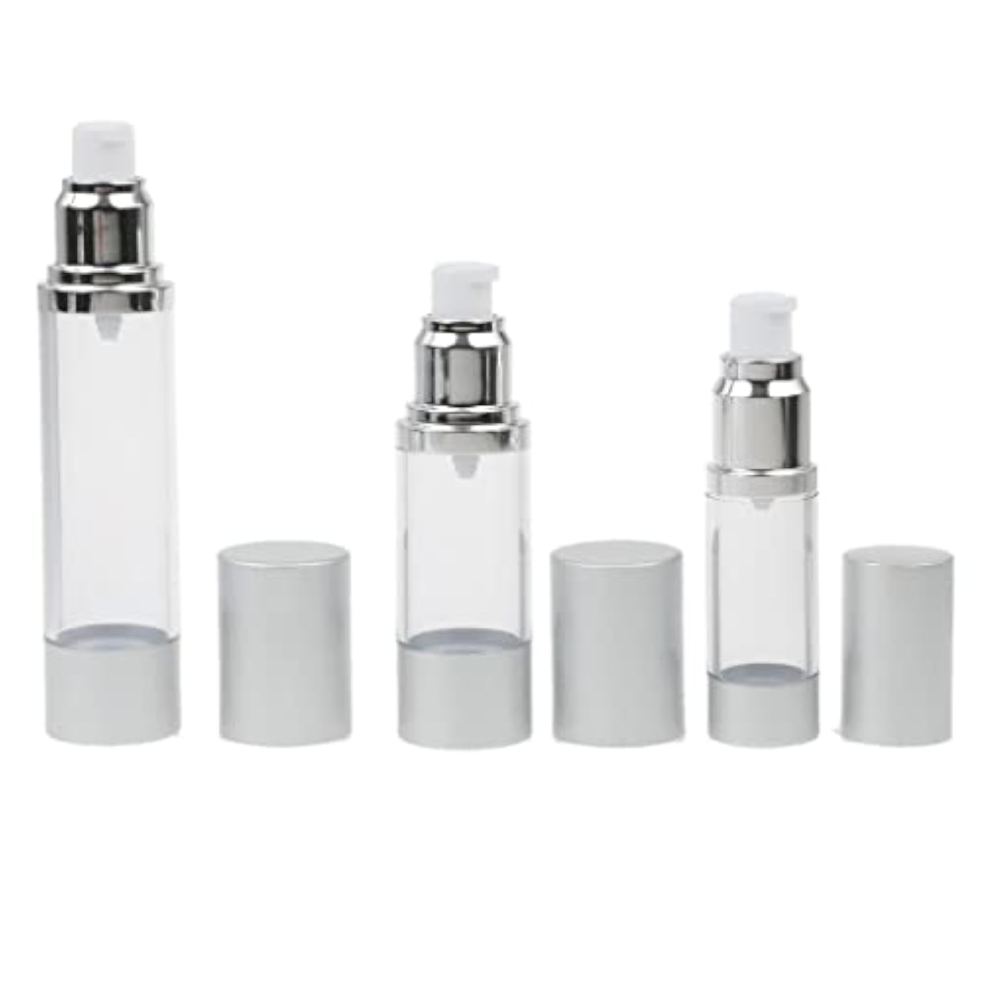 Airless Lotion Bottle Refillable Sunscreen Container