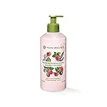 Yves Rocher Les Plaisirs Nature Body Milk Raspberry Peppermint, New Energy with Moisturising Body Milk, 1 x Pump Bottle 390 ml