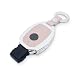 TopDall Bling Crystal Leather Key Fob Case Cover Chain Premium Fashion Protector Sleeve for Mercedes Benz