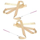 Zerodeko Lot de 2 Rubans Scintillants de Danse pour Garçon et Équipement de Gymnastique ...