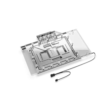 Alphacool Bloco de água Eisblock Aurora Geforce RTX 4090 Aorus Master - Gaming V.2 GPU com placa traseira