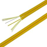 MEDIDAS: El diámetro que tiene la bobina es de 3.0 mm y tiene una longitud de 1000 m IDEAL: Para interconectar dos armarios rack que dispongan de un switch con puertos SFP y realizar conexiones punto a punto de larga distancia..