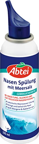 ABTEI Nasenspülung mit Meersalz - Meerwasser Nasenreiniger - 100 ml – Ansicht 2