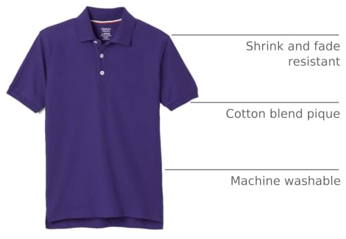 Image of French Toast Kids' Pique Polo (Standard & Husky)