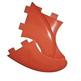 Ensemble complet de remplacement d'ailerons : le colis contient 3 ailettes plus une clé de montage et des vis pour remplacer ou améliorer un aileron simple ou propulseur sur de nombreuses planches.