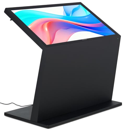 Image of Displays2go 49 inch Interactive Touch Screen Kiosk with Android 11 OS (DK049CLB)