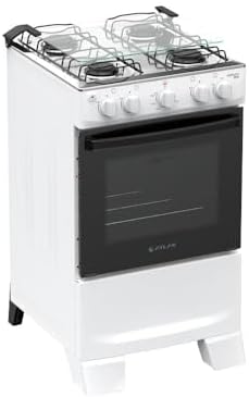 Fogão 4 Bocas Atlas Mônaco Plus Mesa Inox Bivolt