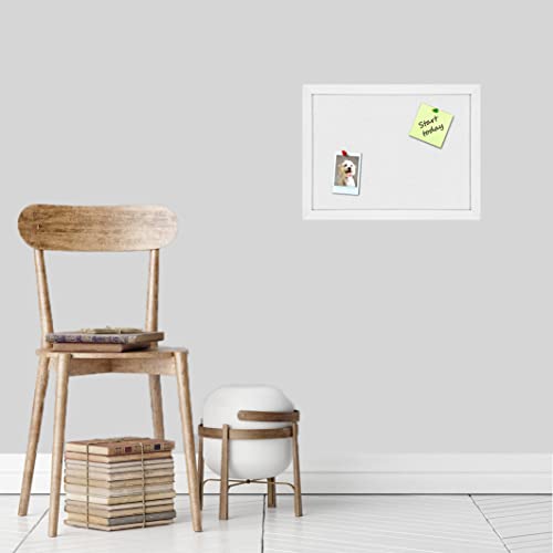 Okydoky Cork Board Bulletin Board with Felt,Wood Framed Display Bulletin Board for Walls with Pins Eye Bolts, gaskets, Screws - Image 3