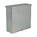 Wiegmann RSC060604GNK RSC-Series Wall Mount Enclosure, NEMA 1/3R Lift-Off Screw Cover, No Knockouts, Galvanized Steel, 6