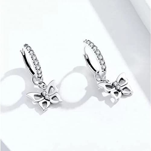 Bijoux papillon en zircon transparent pour sublimer vos soirées - 4