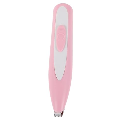 LIFKOME Electrical Pet Clipper for Dog Cat Grooming Professional Shaving Machine Battery Style Pink for Comfortable Hair Trimming Pets