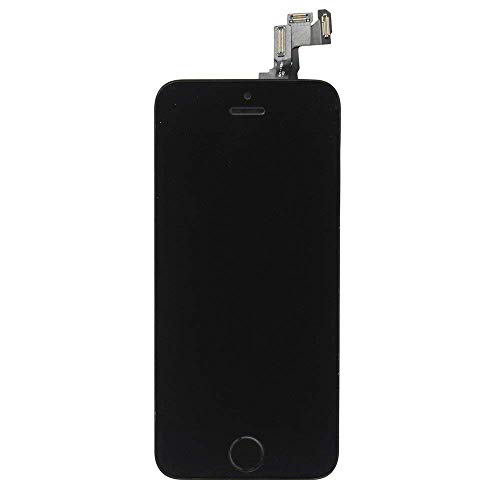 Nero Display per iPhone 5s 2016 Schermo LCD Touch Screen Digitizer Parti di Ricambio con Home Pulsante Fotocamera Sensore Flex Utensili Inclusi
