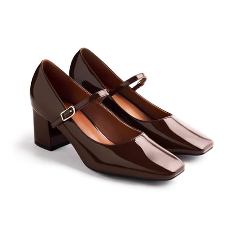 GIOSEPPO Zapatos Mary Jane Efecto Charol Windham