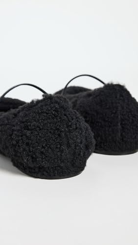 Stuart Weitzman Women's Lennox Shearling Flats4