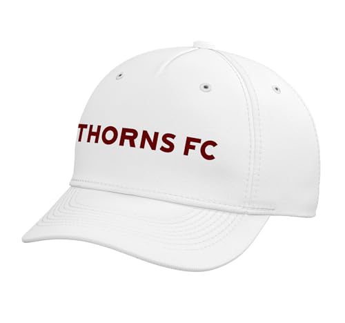Gorra blanca ajustable oficial NWSL Portland Thorns FC miniatura 1